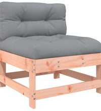 Mittelsofas mit Kissen 2 Stk. Massivholz Douglasie
