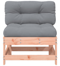 Mittelsofas mit Kissen 2 Stk. Massivholz Douglasie
