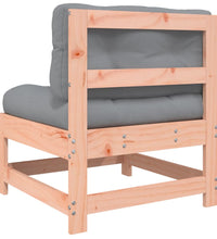 Mittelsofas mit Kissen 2 Stk. Massivholz Douglasie