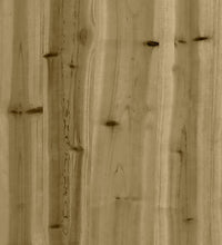 Mittelsofas mit Kissen 2 Stk. Kiefernholz Imprägniert