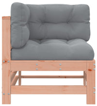 Ecksofa mit Kissen Massivholz Douglasie