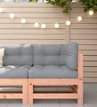 Ecksofa mit Kissen Massivholz Douglasie