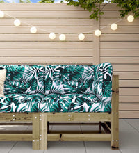 Ecksofa mit Kissen Kiefernholz Imprägniert