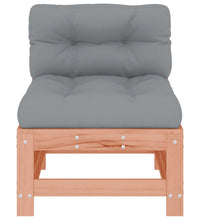 Mittelsofa mit Kissen Massivholz Douglasie