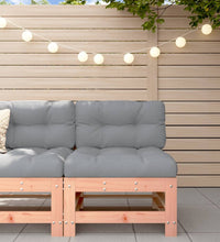 Mittelsofa mit Kissen Massivholz Douglasie