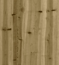 Mittelsofa mit Kissen Kiefernholz Imprägniert