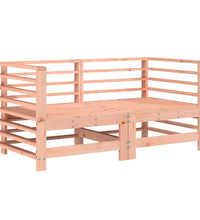 Ecksofas mit Kissen 2 Stk. Massivholz Douglasie
