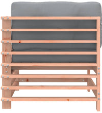 Ecksofas mit Kissen 2 Stk. Massivholz Douglasie