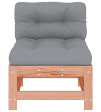 Mittelsofas mit Kissen 2 Stk. Massivholz Douglasie
