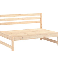 Mittelsofa 120x80 cm Massivholz Kiefer