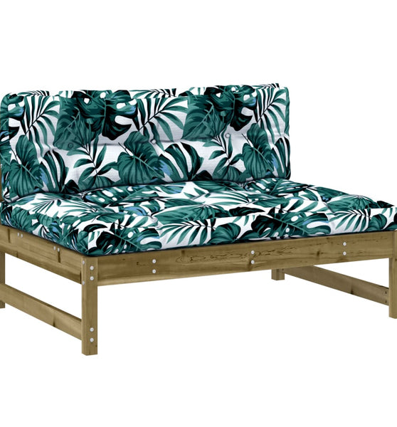 Mittelsofa 120x80 cm Kiefernholz Imprägniert