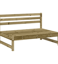 Mittelsofa 120x80 cm Kiefernholz Imprägniert