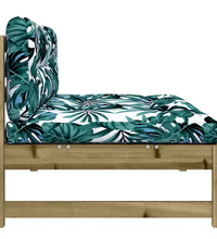 Mittelsofa 120x80 cm Kiefernholz Imprägniert