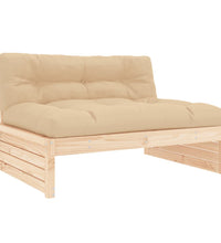 Mittelsofa 120x80 cm Massivholz Kiefer