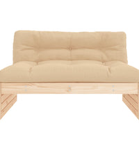 Mittelsofa 120x80 cm Massivholz Kiefer