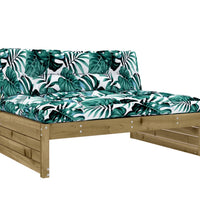 Mittelsofa 120x80 cm Kiefernholz Imprägniert