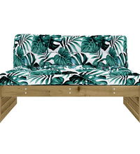 Mittelsofa 120x80 cm Kiefernholz Imprägniert