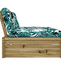 Mittelsofa 120x80 cm Kiefernholz Imprägniert