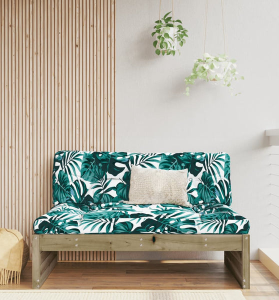 Mittelsofa 120x80 cm Kiefernholz Imprägniert