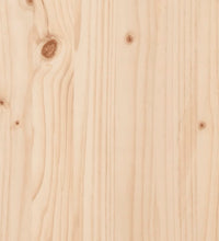 Gartenhocker 120x80 cm Massivholz Kiefer