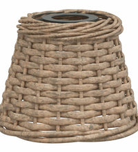 Lampenschirm Braun Ø15x12 cm Korbweide