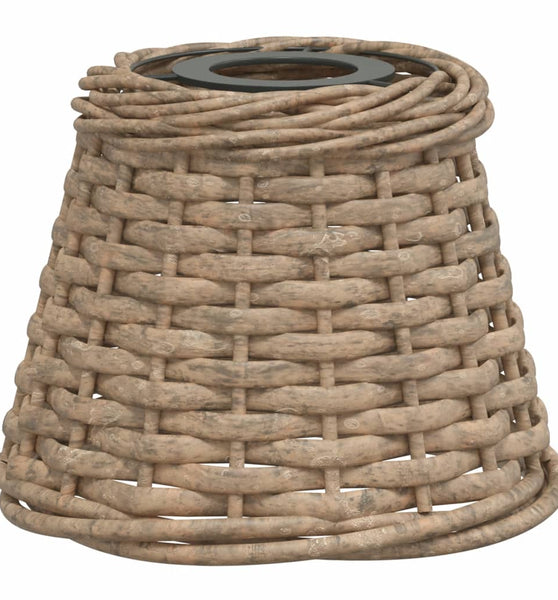 Lampenschirm Braun Ø15x12 cm Korbweide