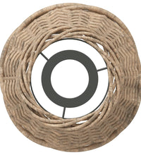 Lampenschirm Braun Ø15x12 cm Korbweide