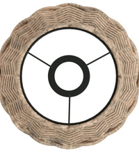 Lampenschirm Braun Ø20x15 cm Korbweide