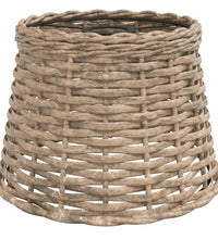 Lampenschirm Braun Ø25x17 cm Korbweide