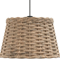 Lampenschirm Braun Ø38x23 cm Korbweide