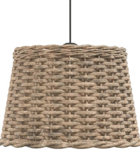 Lampenschirm Braun Ø40x26 cm Korbweide