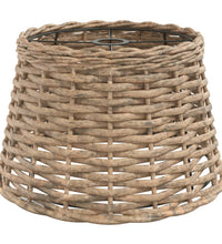 Lampenschirm Braun Ø38x23 cm Korbweide