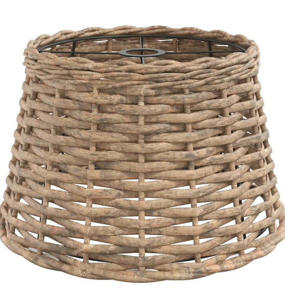 Lampenschirm Braun Ø38x23 cm Korbweide