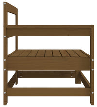 Ecksofa Honigbraun Massivholz Kiefer