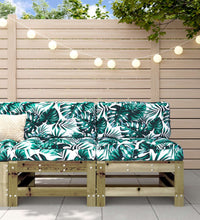 Garten-Mittelsofas 2 Stk. Kiefernholz Imprägniert