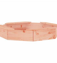Sandkasten mit Sitzen Achteck Massivholz Douglasie