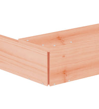 Sandkasten mit Sitzen Achteck Massivholz Douglasie