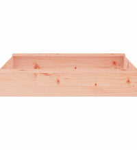 Sandkasten mit Sitzen Quadratisch Massivholz Douglasie