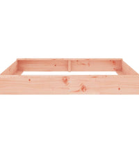 Sandkasten mit Sitzen Quadratisch Massivholz Douglasie
