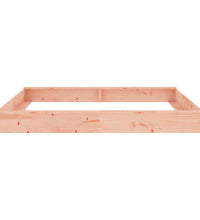 Sandkasten mit Sitzen Quadratisch Massivholz Douglasie