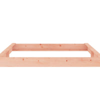 Sandkasten mit Sitzen Quadratisch Massivholz Douglasie