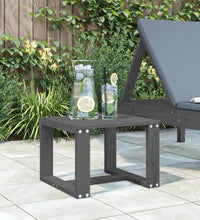 Garten-Beistelltisch Grau 40x38x28,5 cm Massivholz Kiefer