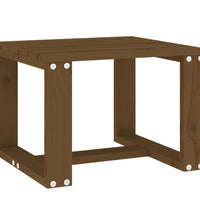 Garten-Beistelltisch Honigbraun 40x38x28,5 cm Massivholz Kiefer