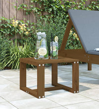 Garten-Beistelltisch Honigbraun 40x38x28,5 cm Massivholz Kiefer