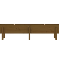 Hochbeet Honigbraun 160x30x38 cm Massivholz Kiefer