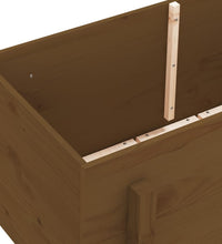 Hochbeet Honigbraun 101x50x57 cm Massivholz Kiefer