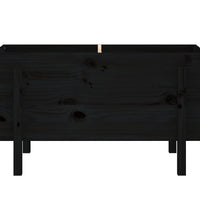 Hochbeet Schwarz 101x50x57 cm Massivholz Kiefer