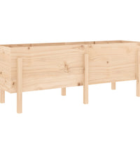 Hochbeet 160x50x57 cm Massivholz Kiefer