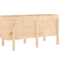Hochbeet 121x50x57 cm Massivholz Kiefer