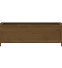 Hochbeet Honigbraun 119,5x40x39 cm Massivholz Kiefer